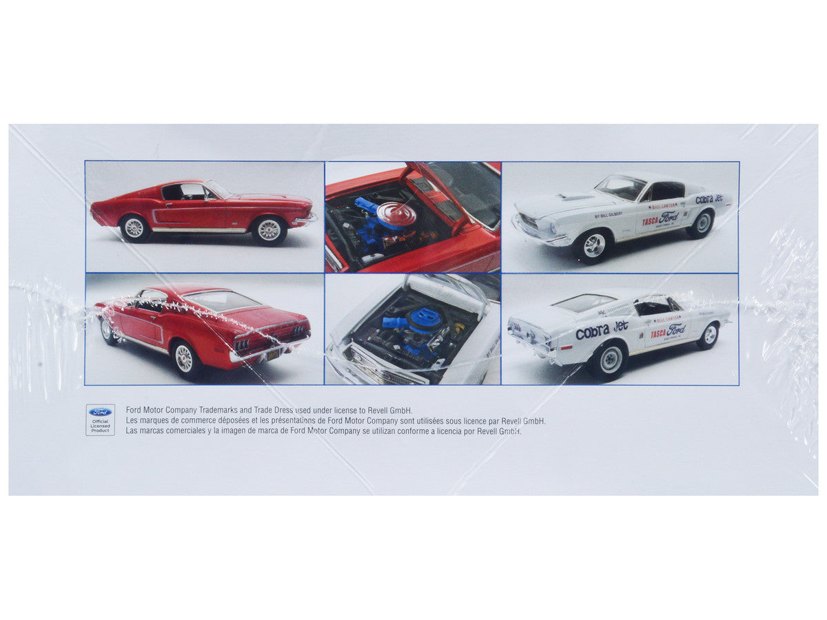 1968 Ford Mustang GT 2-in-1 Kit "Revell Muscle" 1/25 Scale Plastic Model Kit by Revell