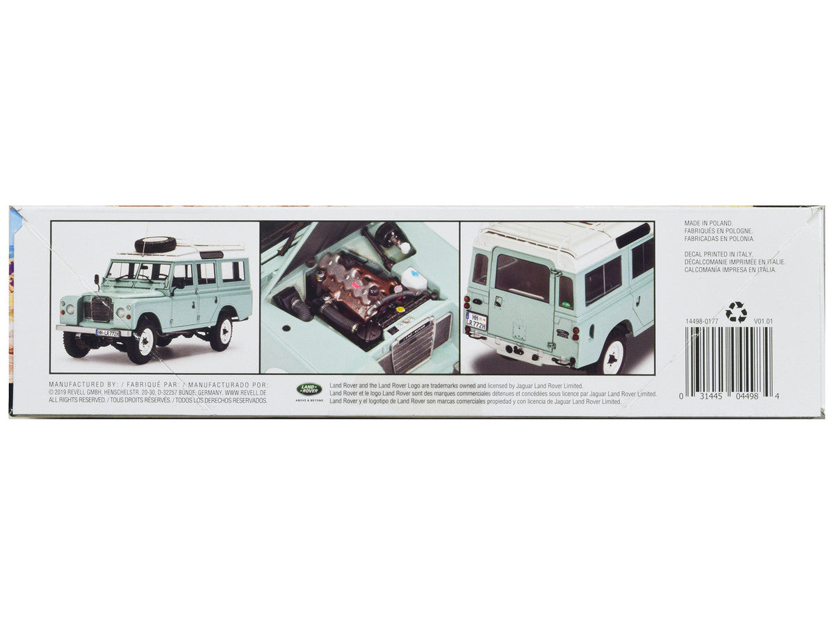 Land Rover Series III 109 Long Wheelbase Station Wagon 1/24 Scale Plastic Model Kit by Revell