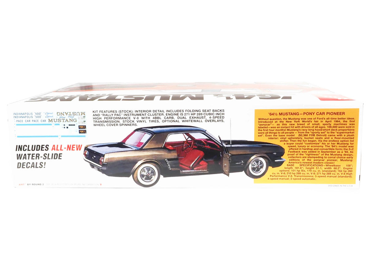 1964 1/2 Ford Mustang Coupe 60th Anniversary 1/16 Scale Plastic Model Kit by AMT