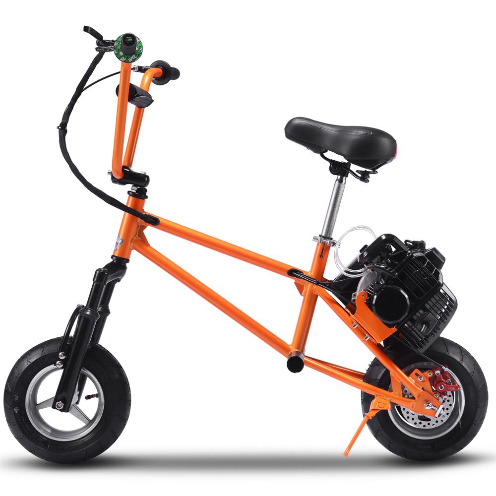MotoTec 49cc Gas Minibike V2 Orange