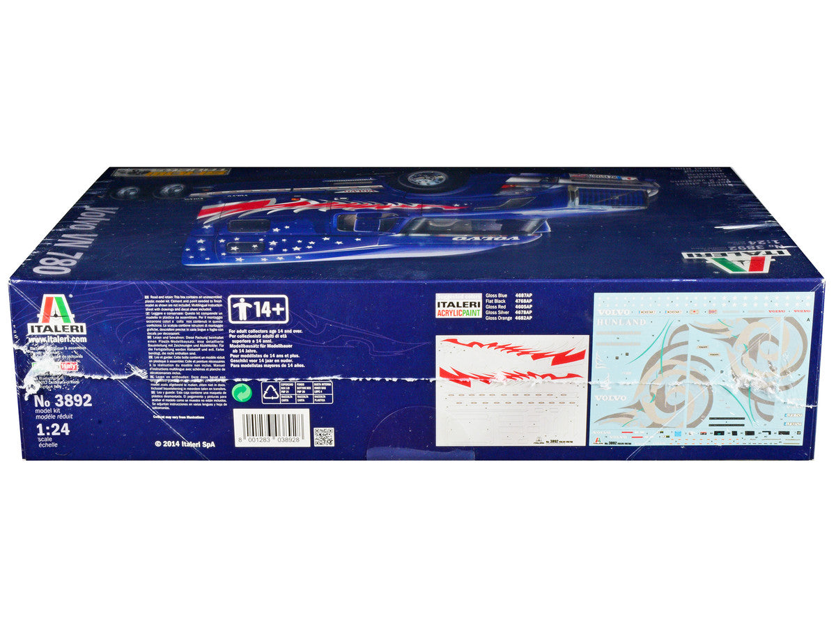 Volvo VN 780 Truck Tractor Model Kit "Show Trucks" 1/24 Scale by Italeri