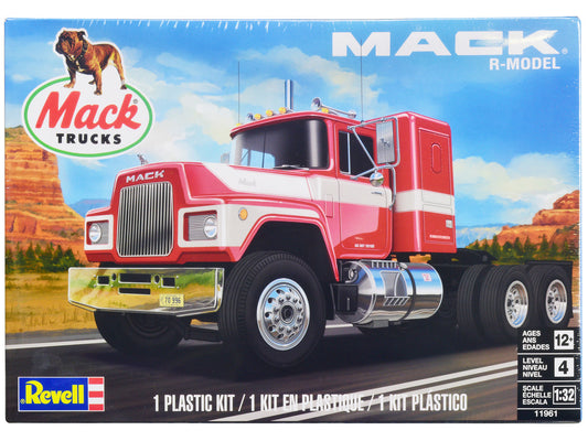 Mack R-Model Conventional Truck Tractor 1/32 Scale Plastic Model Kit by Revell