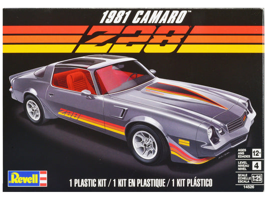 1981 Chevrolet Camaro Z/28 1/25 Scale Plastic Model Kit by Revell