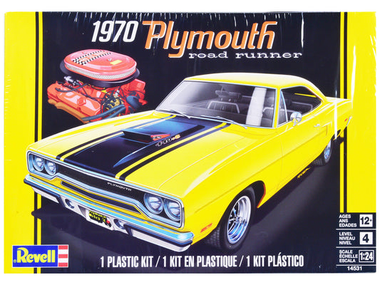 1970 Plymouth Road Runner 1/24 Scale Plastic Model Kit by Revell