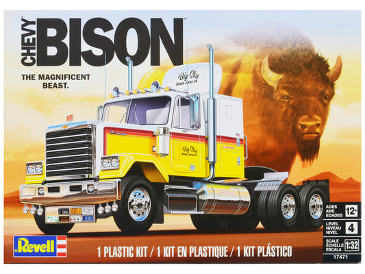 1978 Chevrolet Bison Truck Tractor 1/32 Scale Plastic Model Kit by Revell