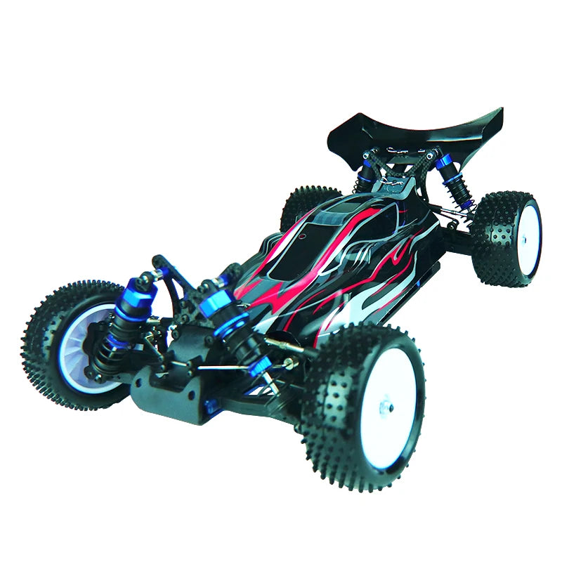 VRX SPIRIT Pro Buggy 1/10 Scale RC Car Roller Kit RH1017P-K Carbon Fiber Chassis Without Electronics, With RC Car Clear Body