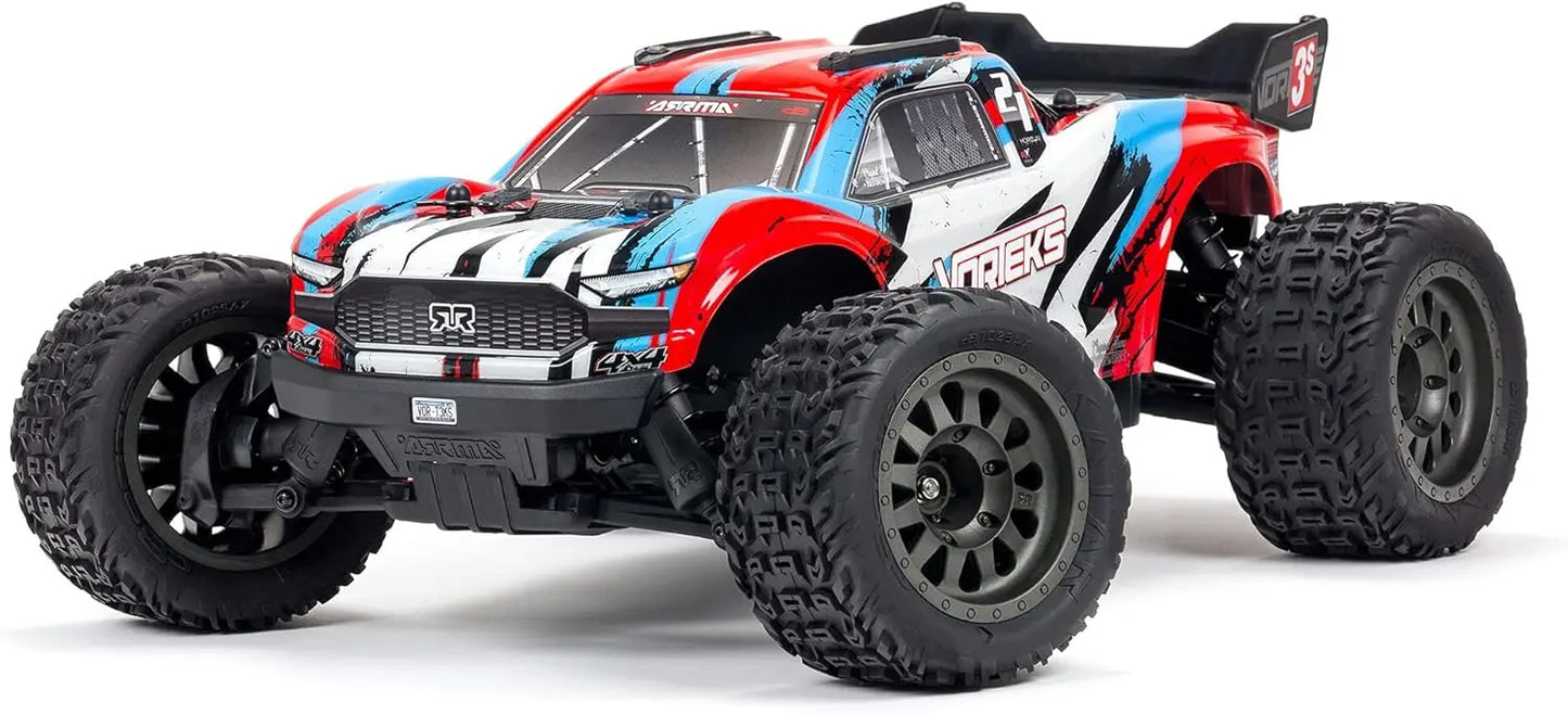 ARRMA RC Truck 1/10 VORTEKS 4X4 3S BLX Stadium Truck RTR (Batteries and Charger Not Included)