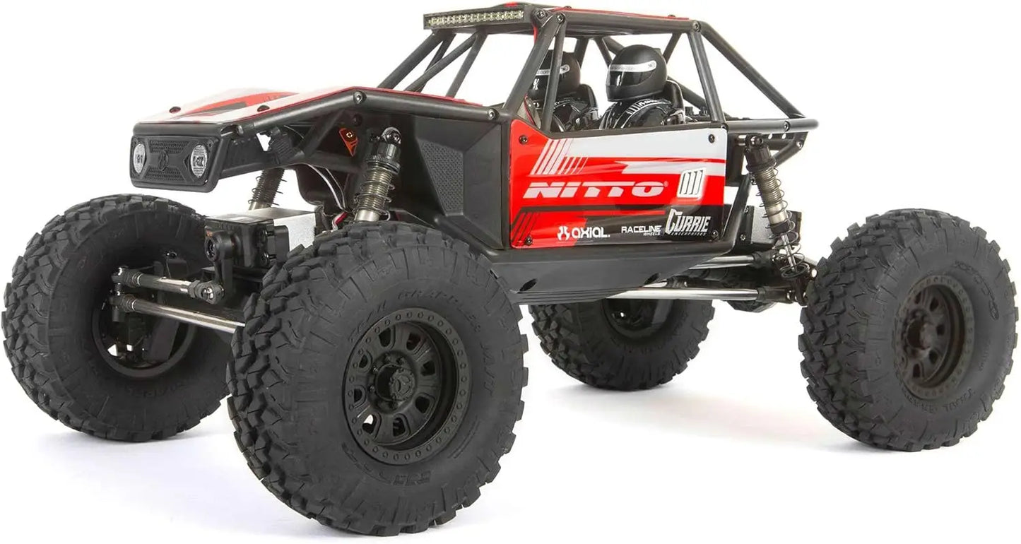 Truck 1/10 Capra 1.9 4WS Unlimited Trail Buggy RTR (Batteries and Charger Not Included), Black, AXI03022BT2