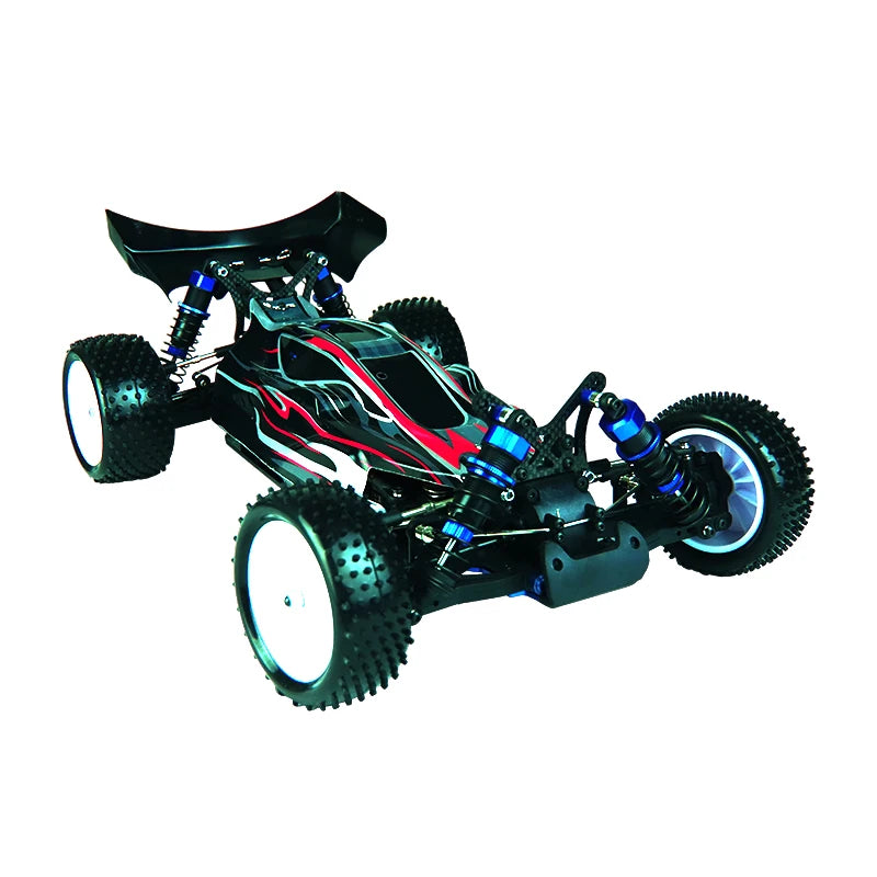 VRX SPIRIT Pro Buggy 1/10 Scale RC Car Roller Kit RH1017P-K Carbon Fiber Chassis Without Electronics, With RC Car Clear Body