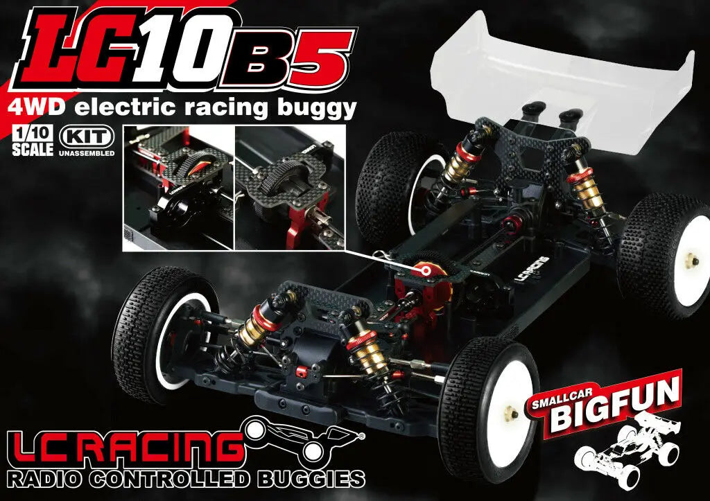 LC Racing 1/10 LC10B5 4WD Competition Spec Buggy Kit