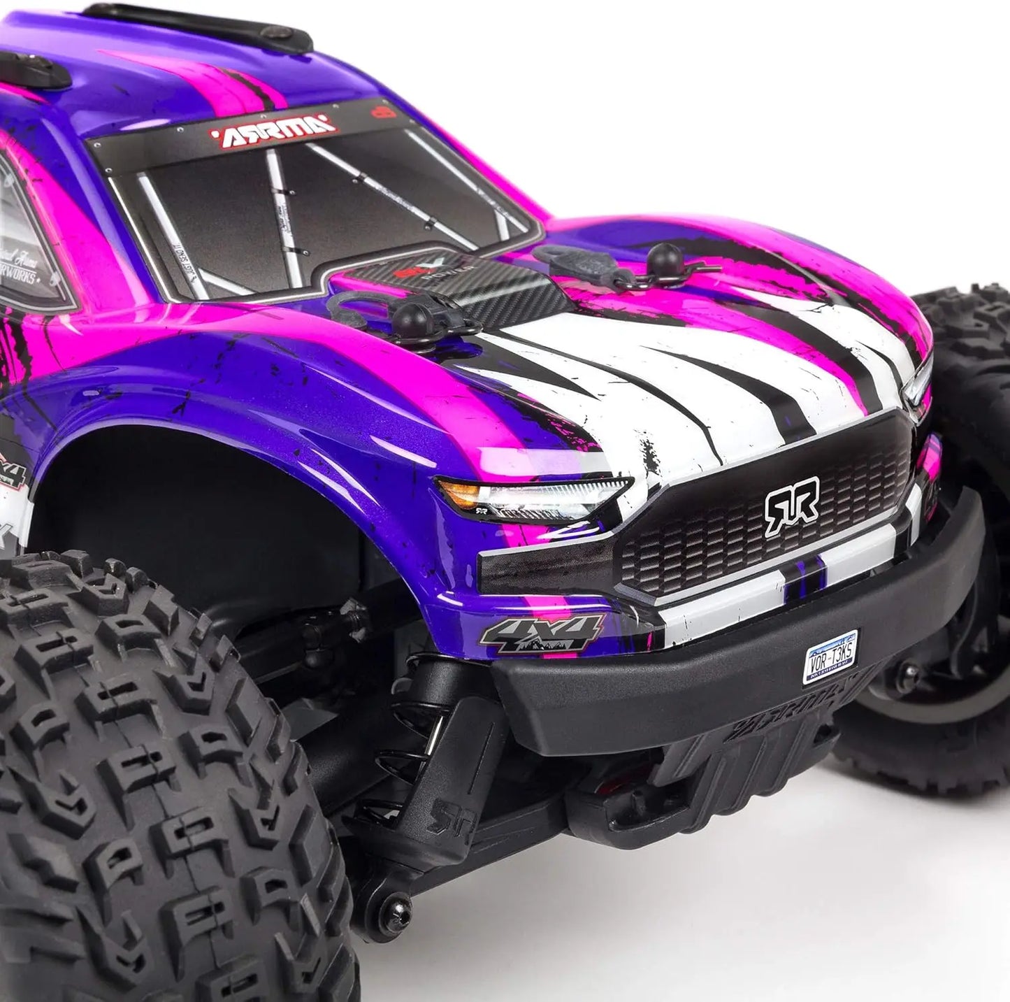 ARRMA RC Truck 1/10 VORTEKS 4X4 3S BLX Stadium Truck RTR (Batteries and Charger Not Included)