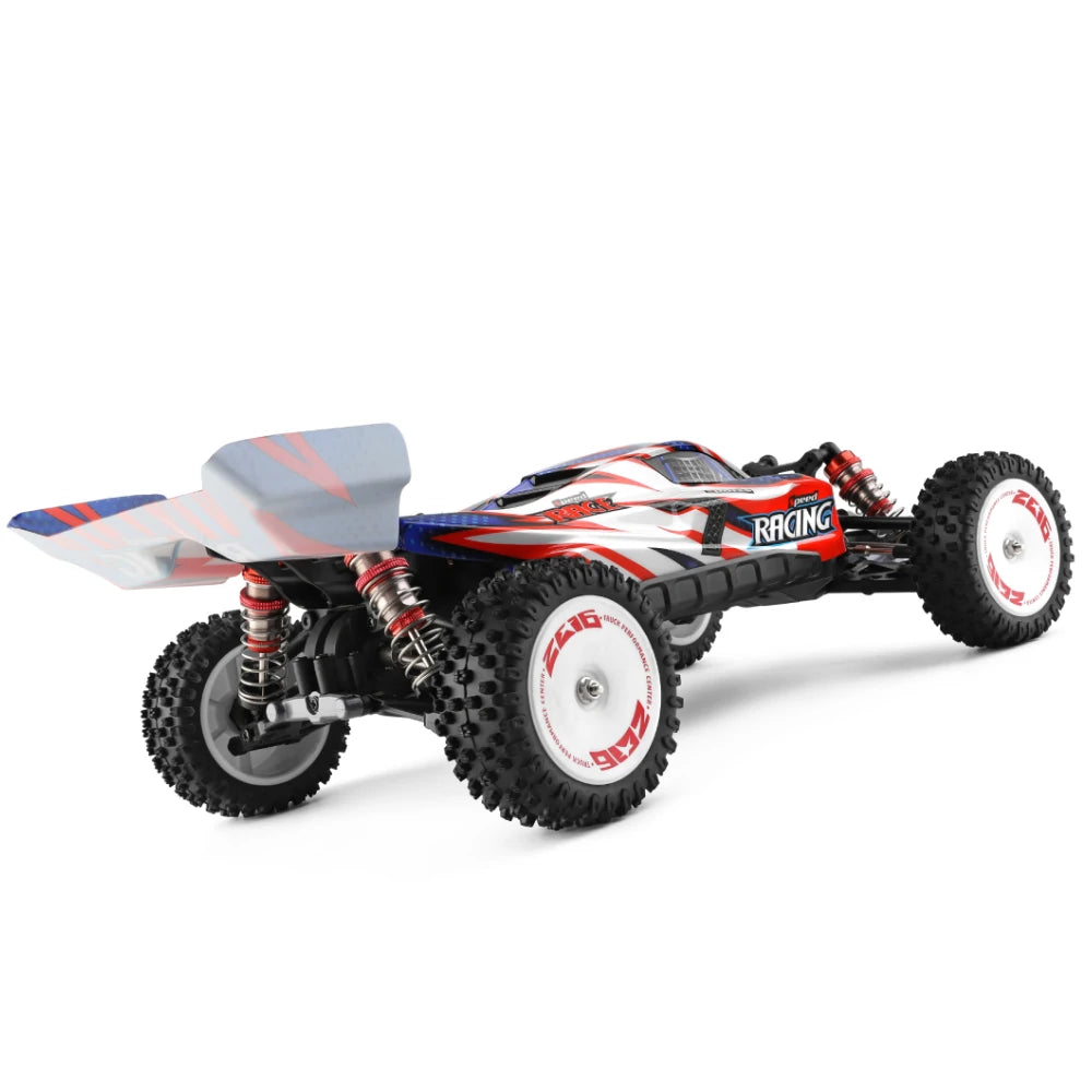 Wltoys 124008 RTR 1/12 Scale 2.4G 4WD 3S Brushless RC Buggy 60km/h Off-Road Climbing High Speed Full Proportional Vehicle Model