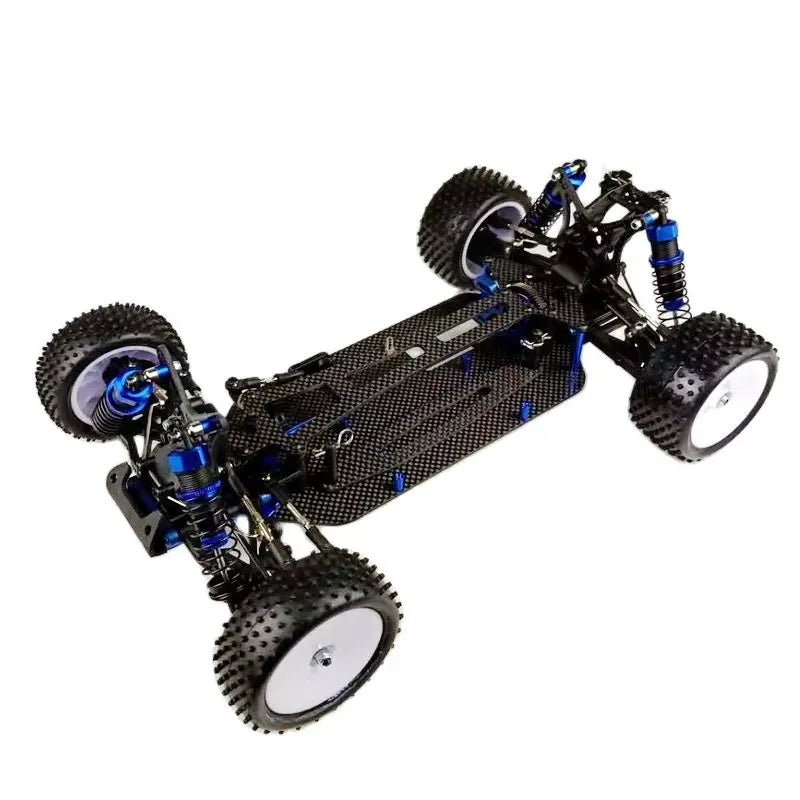 VRX SPIRIT Pro Buggy 1/10 Scale RC Car Roller Kit RH1017P-K Carbon Fiber Chassis Without Electronics, With RC Car Clear Body