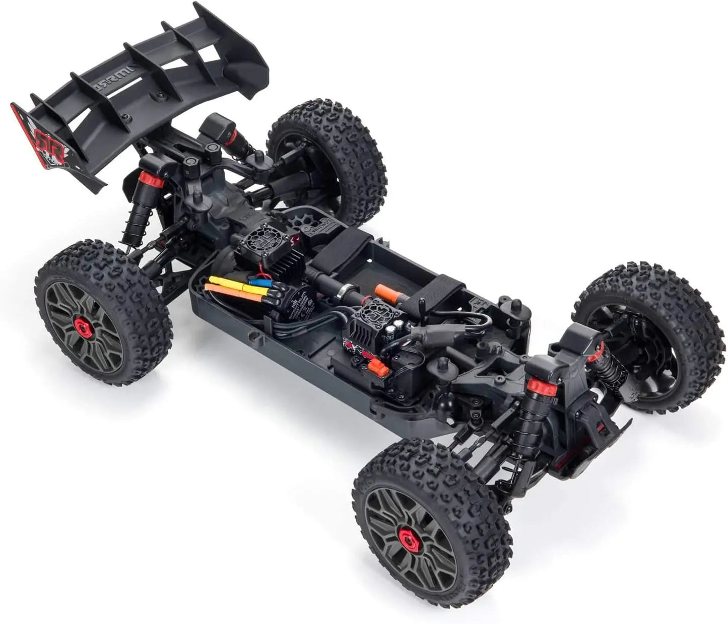 ARRMA 1/8 Typhon 4X4 V3 3S BLX Brushless Buggy RTR Radio Control Red (Transmitter and Receiver Included, Batteries and Charger not included)