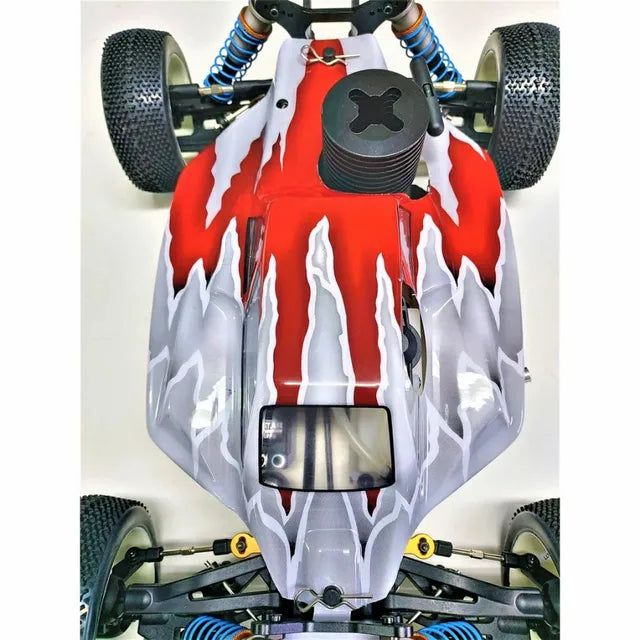 Caster Racing ZX2.0 RTR GP Engine 1/8 Nitro RTR 4WD Buggy GO 21 Engine RC Off-road car