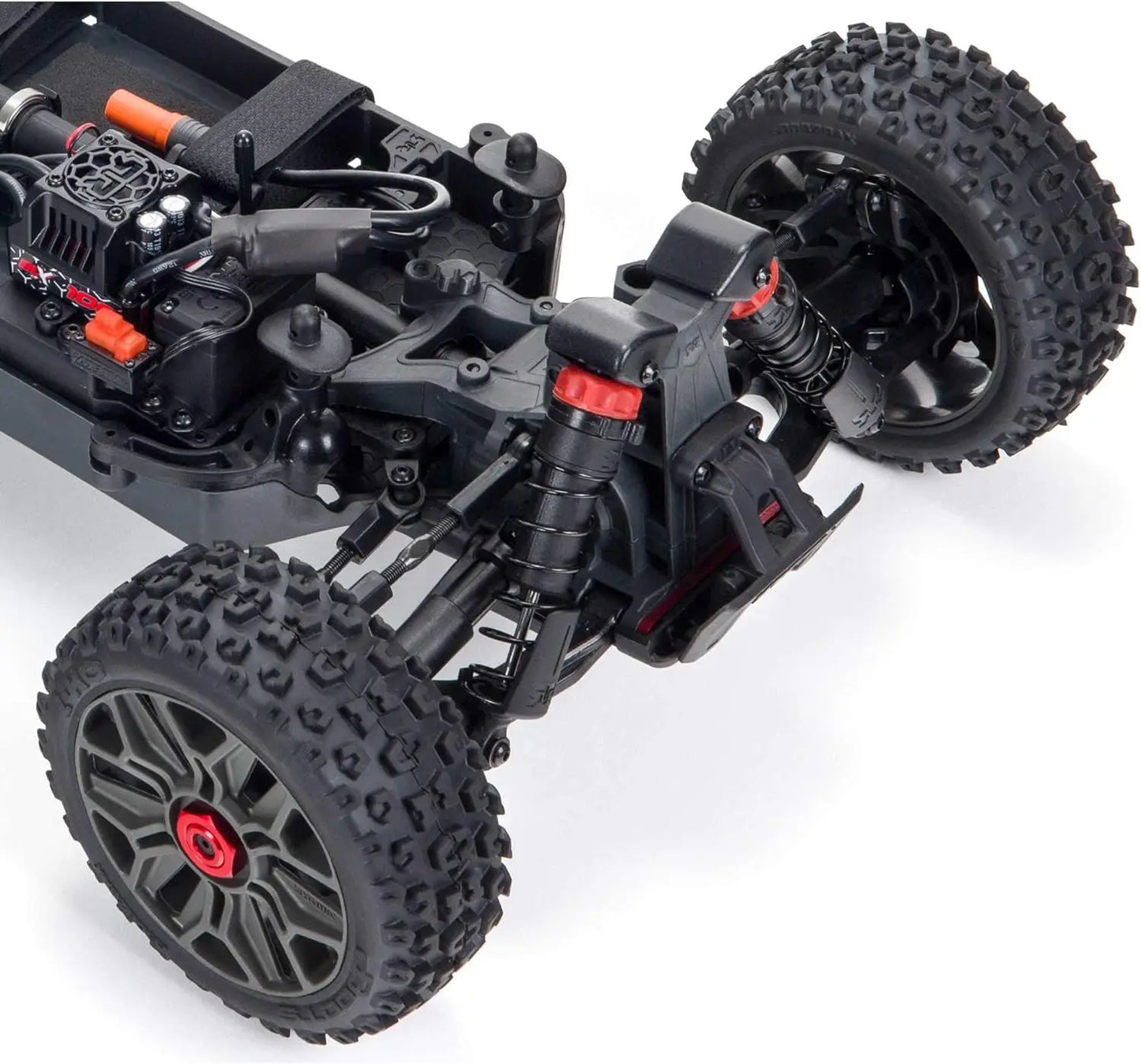 ARRMA 1/8 Typhon 4X4 V3 3S BLX Brushless Buggy RTR Radio Control Red (Transmitter and Receiver Included, Batteries and Charger not included)