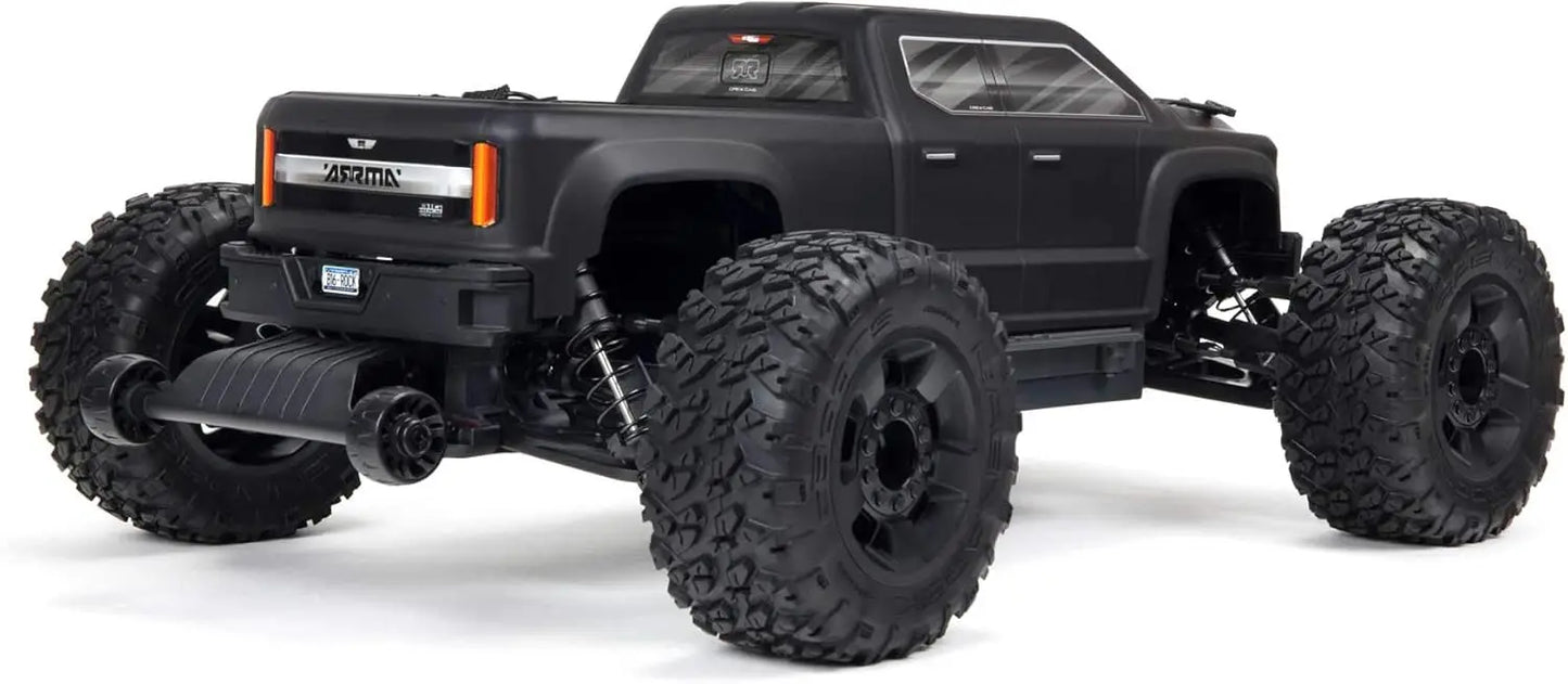 ARRMA 1/10 BIG ROCK 4X4 V3 3S BLX Brushless Monster RC Truck RTR (Transmitter and Receiver Included, Batteries and Charger Required)