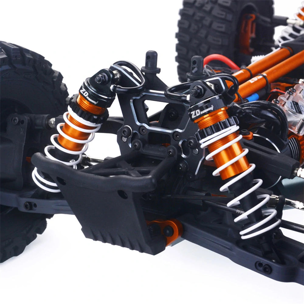 ZD Racing DBX 07 1/7 4WD 80km/h RC Buggy Vehicle Desert Monster Off-Road Model KIT Frame Rolling chassis Version Grey