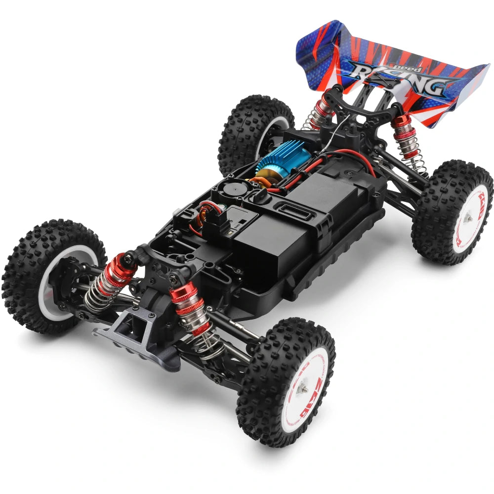 Wltoys 124008 RTR 1/12 Scale 2.4G 4WD 3S Brushless RC Buggy 60km/h Off-Road Climbing High Speed Full Proportional Vehicle Model