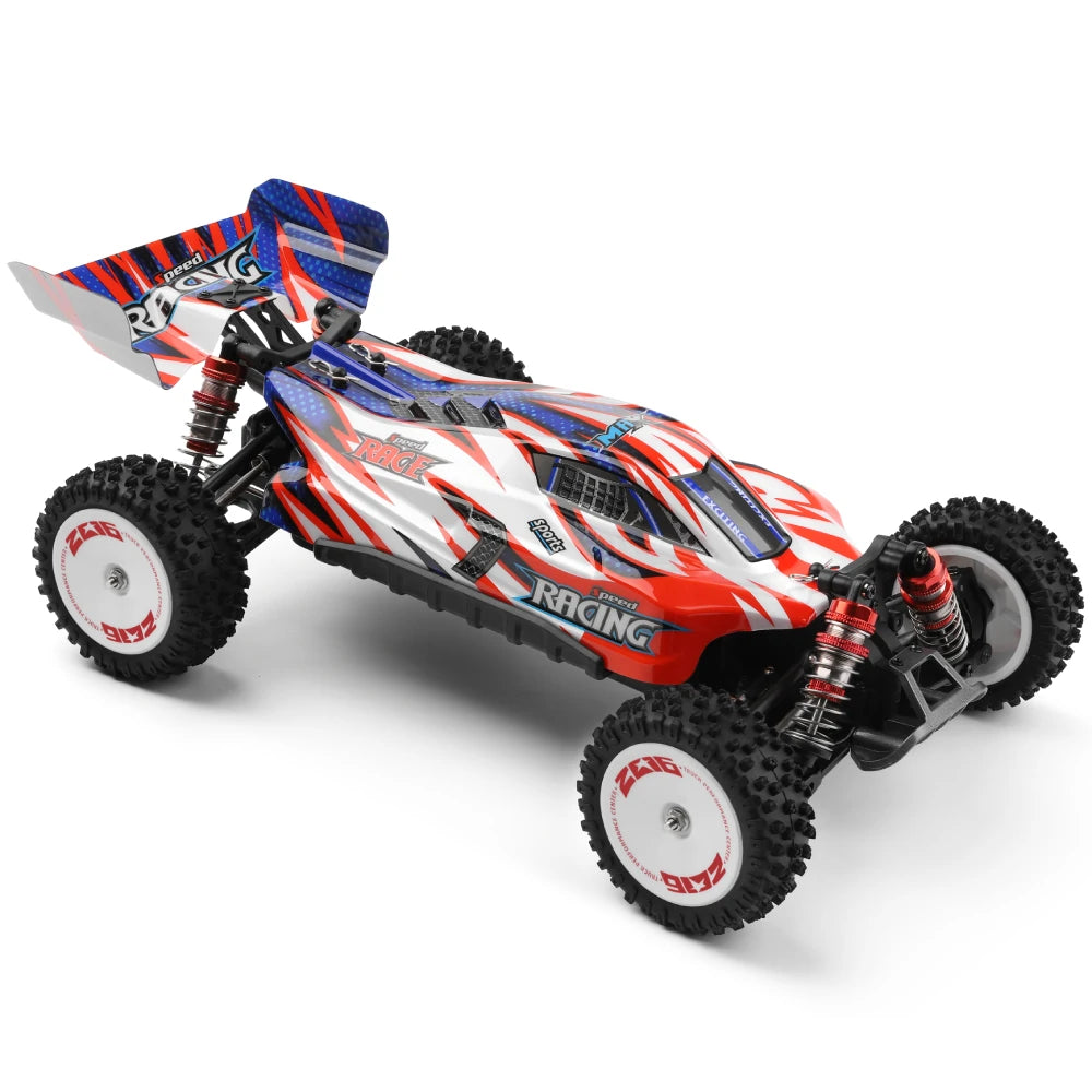 Wltoys 124008 RTR 1/12 Scale 2.4G 4WD 3S Brushless RC Buggy 60km/h Off-Road Climbing High Speed Full Proportional Vehicle Model