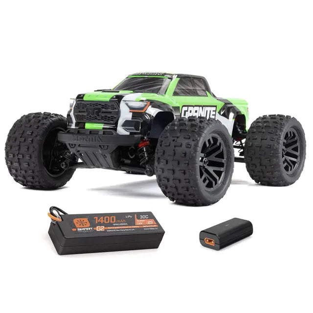 ARRMA RC Car 1/18 GRANITE GROM MEGA 380 Brushed 4WD RTR RC Electric Remote Control Model Monster Truck