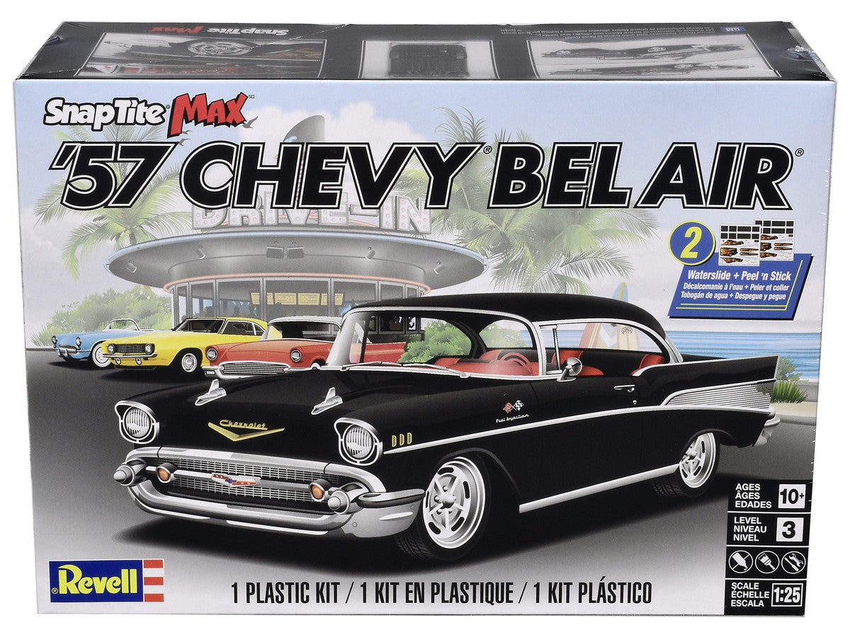 Snap Tite Max Model Kit 1957 Chevrolet Bel Air 1/25 Scale Model by Revell