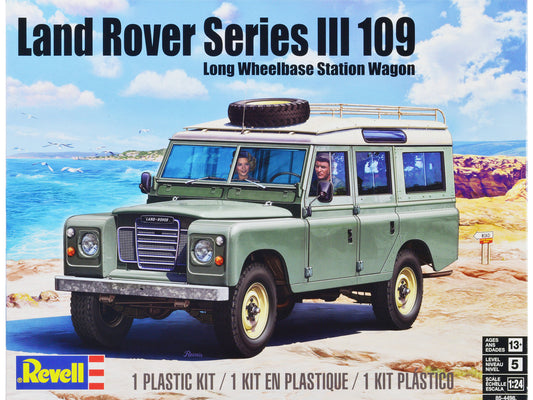 Land Rover Series III 109 Long Wheelbase Station Wagon 1/24 Scale Plastic Model Kit by Revell