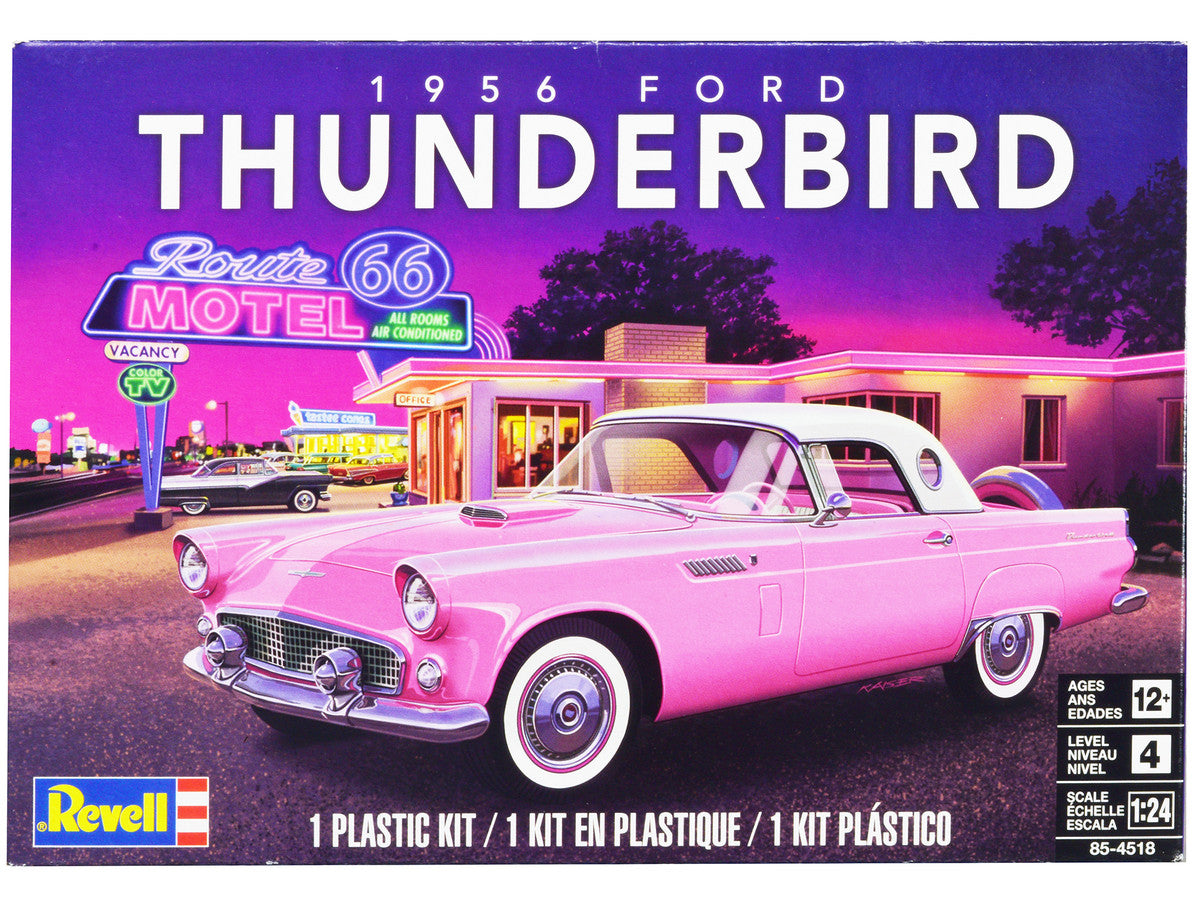 1956 Ford Thunderbird 1/24 Scale Plastic Model Kit by Revell