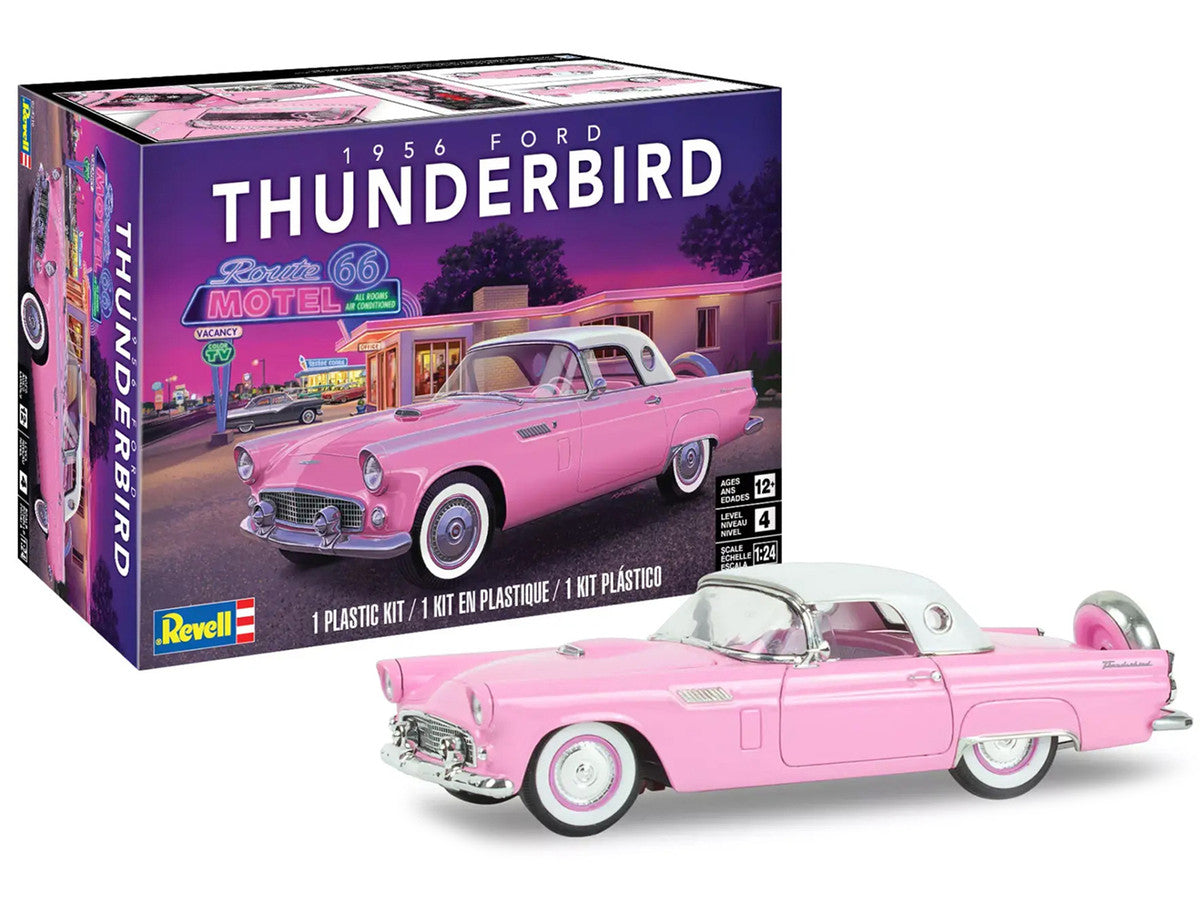 1956 Ford Thunderbird 1/24 Scale Plastic Model Kit by Revell