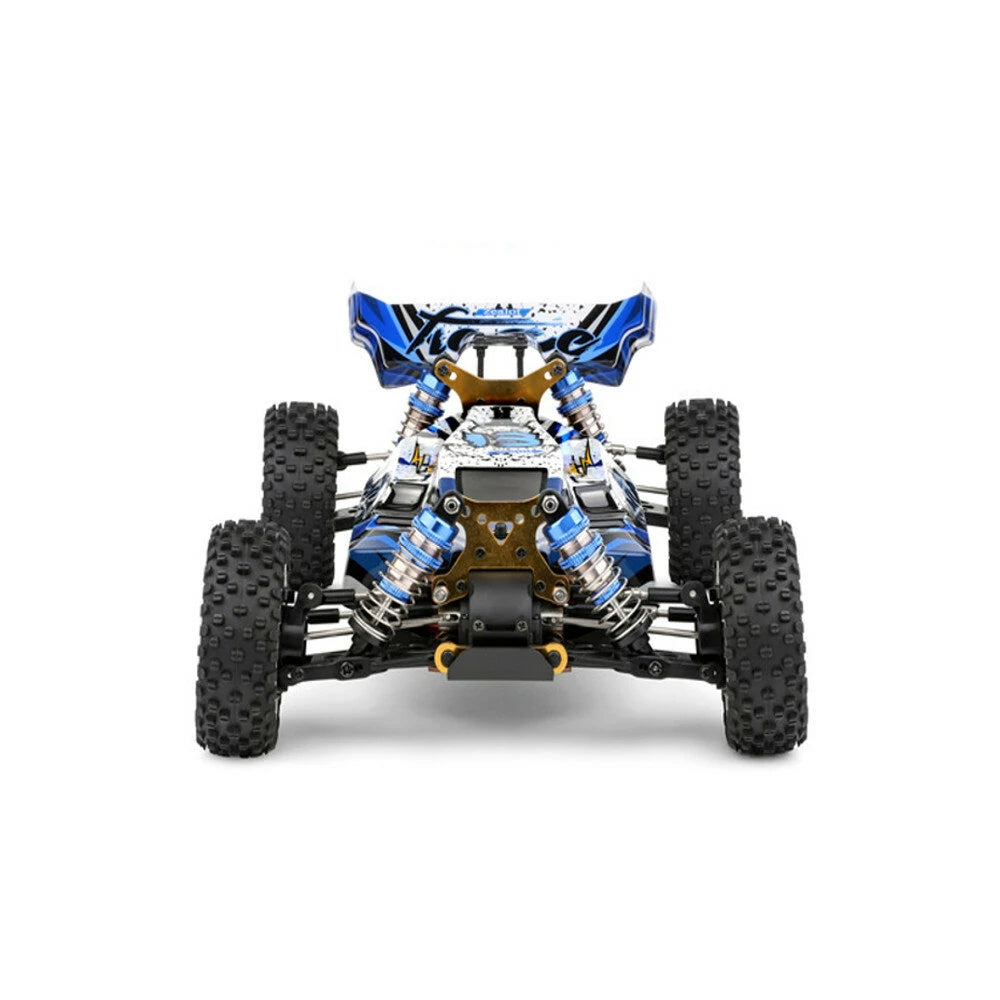 Wltoys 1/12 Scale 124017 V2 Brushless Upgraded 4300KV Motor 0.7M 19T RTR 2.4G 4WD 70km/h RC Buggy Vehicle Metal Chassis Model