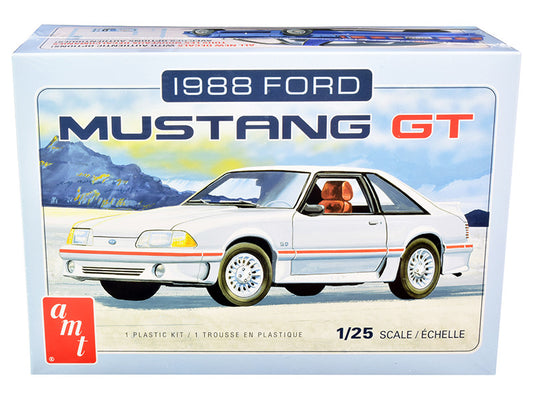 1988 Ford Mustang GT 1/25 Scale Plastic Model Kit by AMT