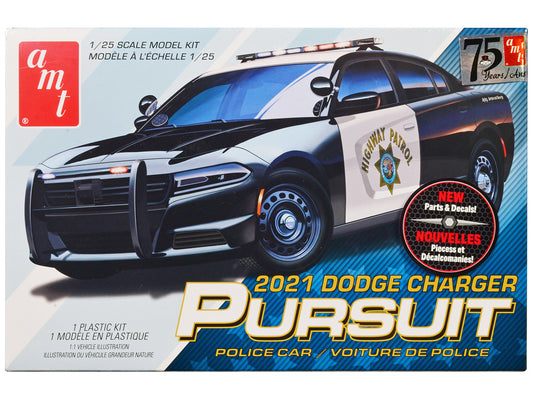 2021 Dodge Charger Pursuit Police Car 1/25 Scale Plastic Model Kit by AMT