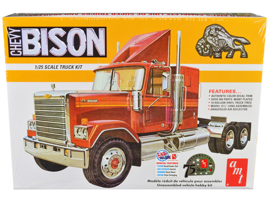 Chevrolet Bison Truck Tractor 1/25 Scale Plastic Model by AMT