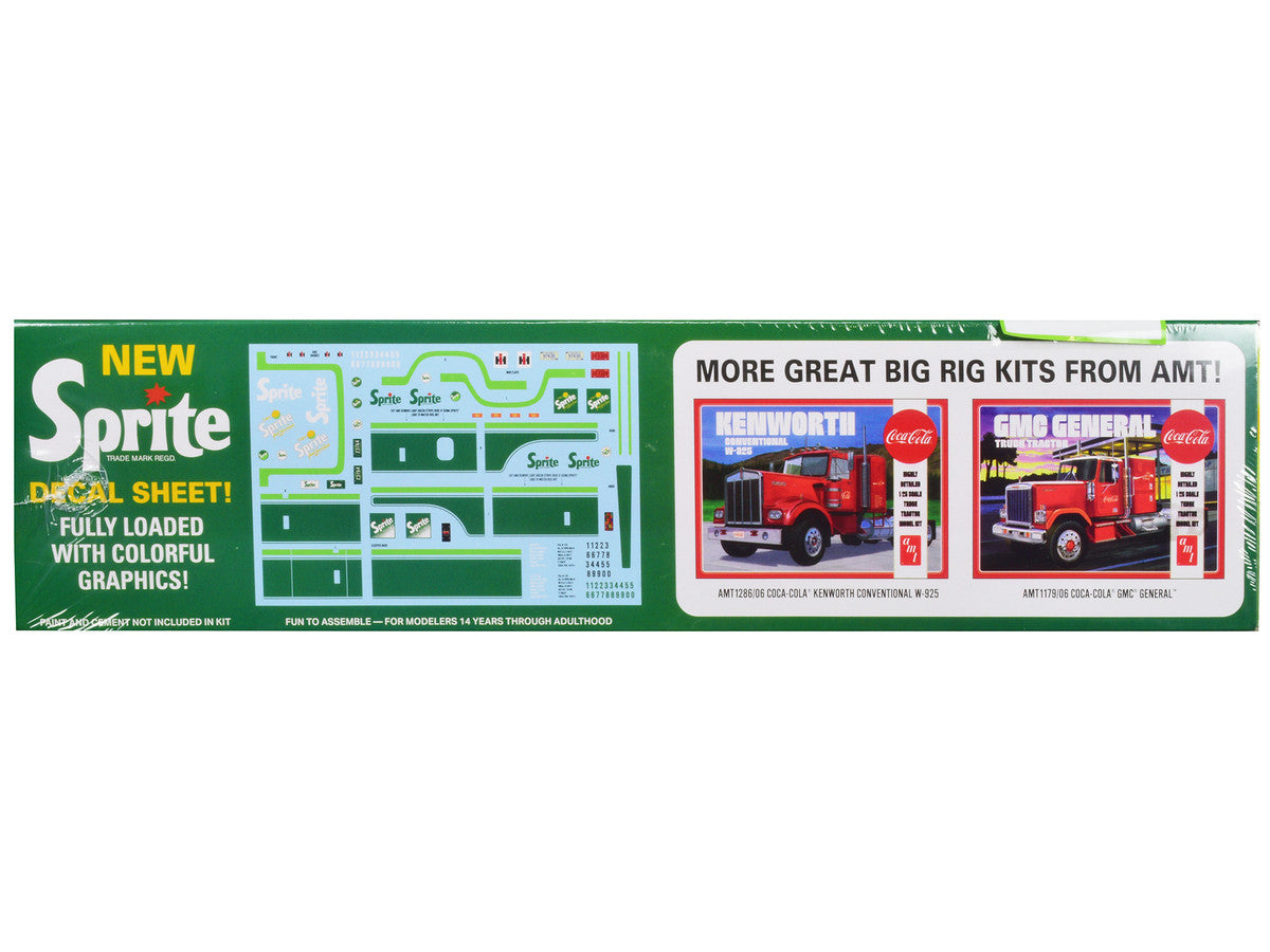 International Transtar 4300 Eagle Truck Tractor "Sprite" 1/25 Scale Plastic Model kit by AMT