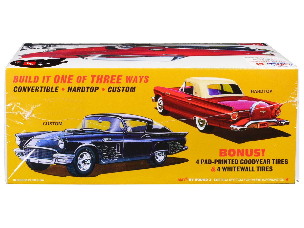 1957 Ford Thunderbird 3-in-1 Kit 1/25 Scale Plastic Model Kit by AMT