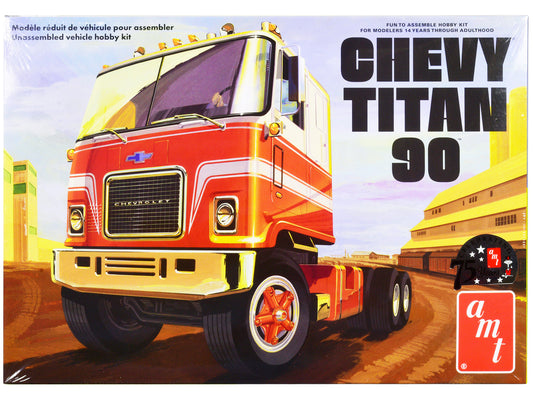 Chevrolet Titan 90 Tractor Truck 1/25 Scale Plastic Model Kit by AMT