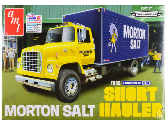 Ford Louisville Line Short Hauler "Morton Salt" 1/25 Scale Plastic Model Kit by AMT