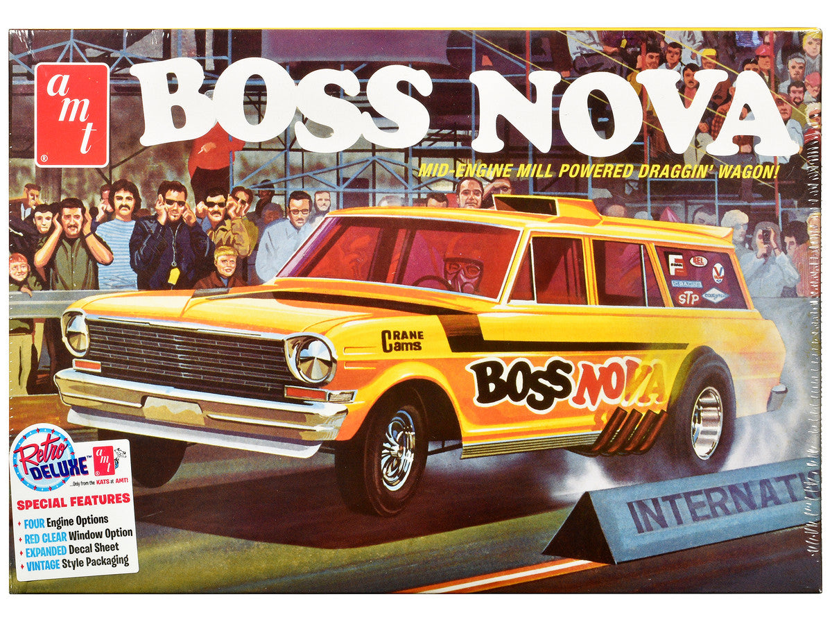 Boss Nova Funny Car 1/25 Scale Plastic Model Kit by AMT