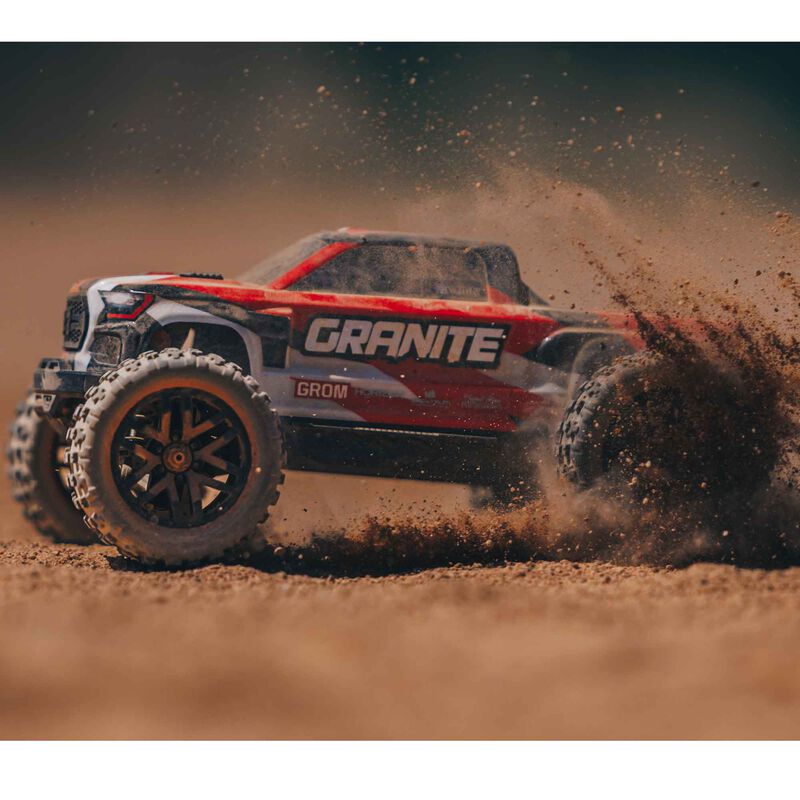 ARRMA RC Car 1/18 GRANITE GROM MEGA 380 Brushed 4WD RTR RC Electric Remote Control Model Monster Truck