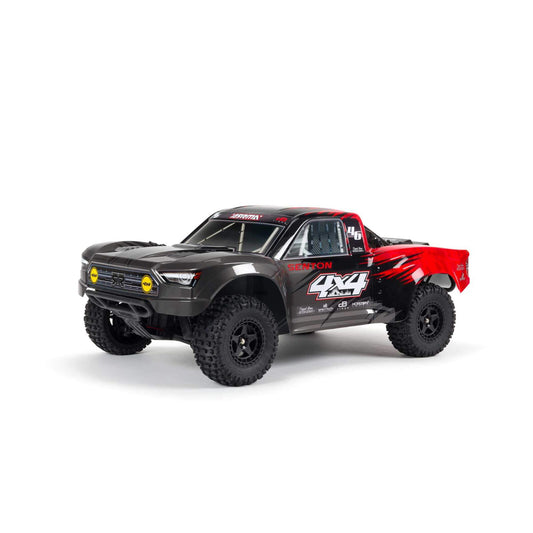 1/10 ARRMA SENTON 4X4 V3 MEGA 550 Brushed Short Course RC Truck RTR (Transmitter, Receiver, NiMH Battery and Charger Included), Red,