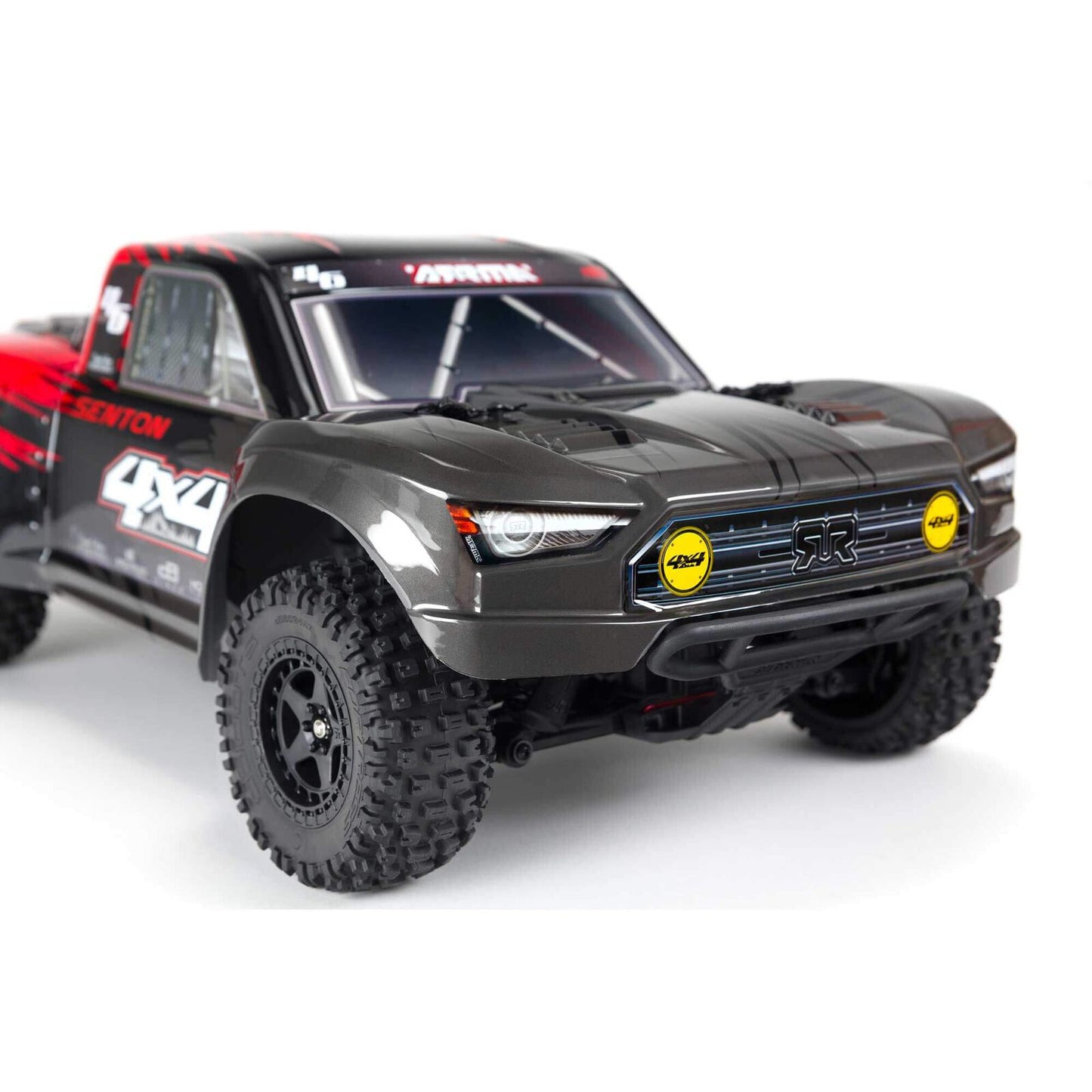 1/10 ARRMA SENTON 4X4 V3 MEGA 550 Brushed Short Course RC Truck RTR (Transmitter, Receiver, NiMH Battery and Charger Included), Red,