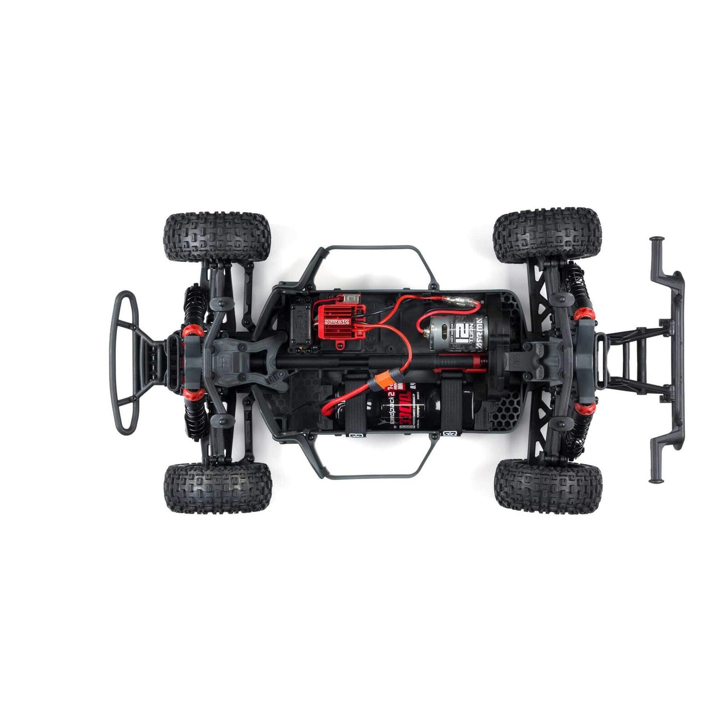 1/10 ARRMA SENTON 4X4 V3 MEGA 550 Brushed Short Course RC Truck RTR (Transmitter, Receiver, NiMH Battery and Charger Included), Red,