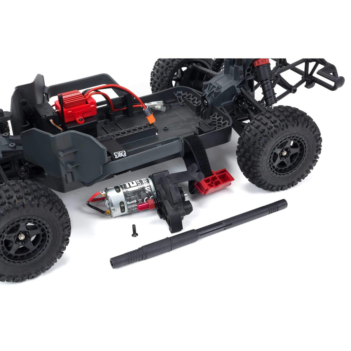 1/10 ARRMA SENTON 4X4 V3 MEGA 550 Brushed Short Course RC Truck RTR (Transmitter, Receiver, NiMH Battery and Charger Included), Red,