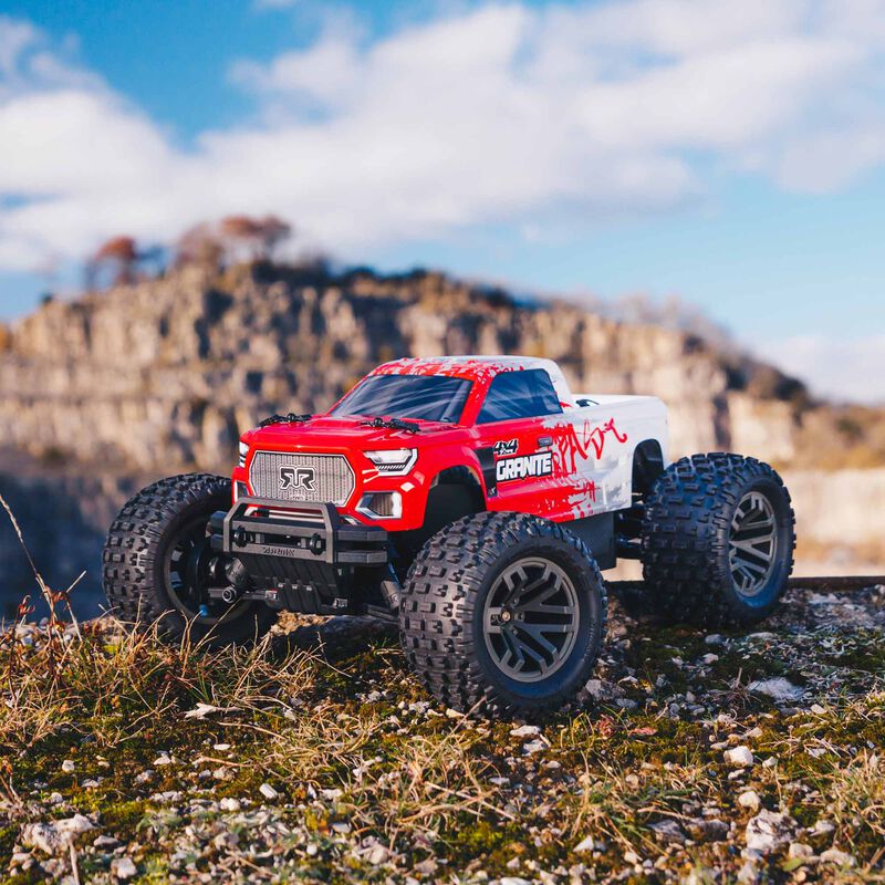 ARRMA 1/10 Granite 4X4 V3 3S BLX Brushless Monster RC Truck RTR (Transmitter and Receiver Included, Batteries and Charger Required)