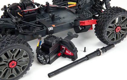 ARRMA 1/8 Typhon 4X4 V3 3S BLX Brushless Buggy RTR Radio Control Red (Transmitter and Receiver Included, Batteries and Charger not included)