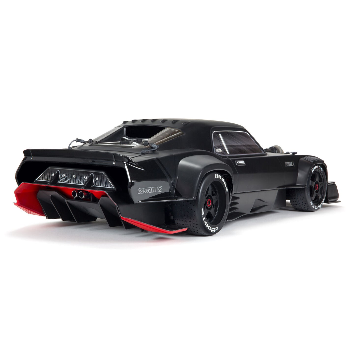 1/7 ARRMA Felony 6S BLX Street Bash All-Road Muscle Car RTR (Ready-to-Run Transmitter and Receiver Included) Black