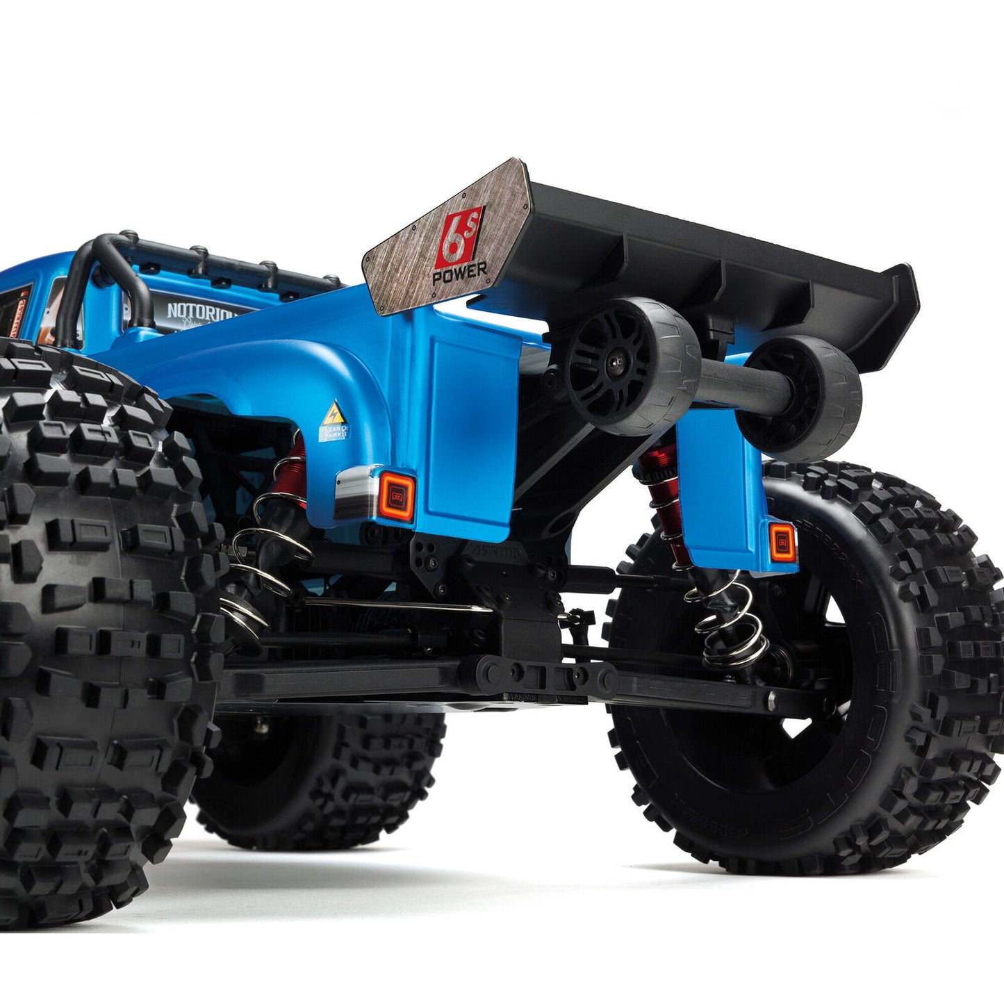 ARRMA 1/8 Notorious 6S V5 4WD BLX Stunt RC Truck with Spektrum Firma RTR (Transmitter and Receiver Included, Batteries and Charger not included)