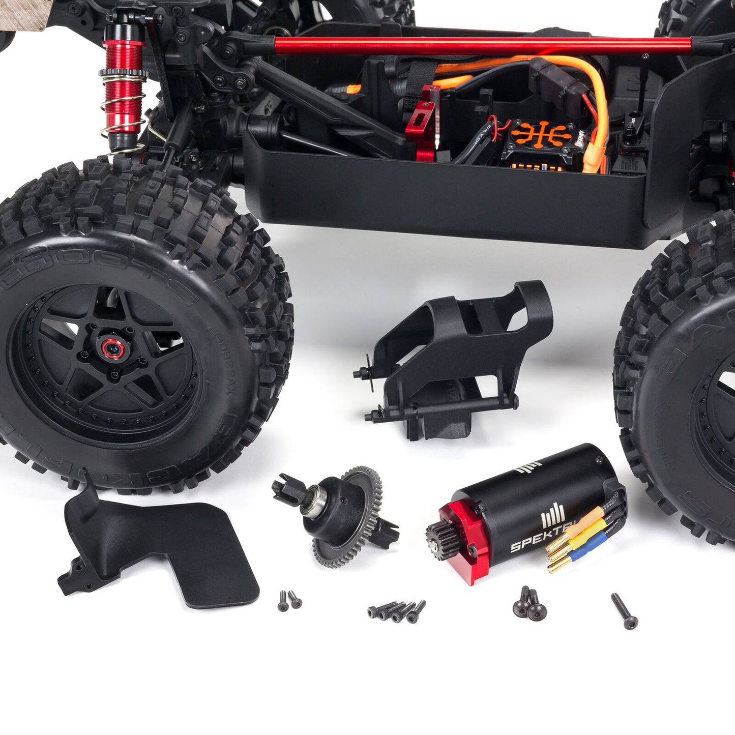 ARRMA 1/8 Notorious 6S V5 4WD BLX Stunt RC Truck with Spektrum Firma RTR (Transmitter and Receiver Included, Batteries and Charger not included)