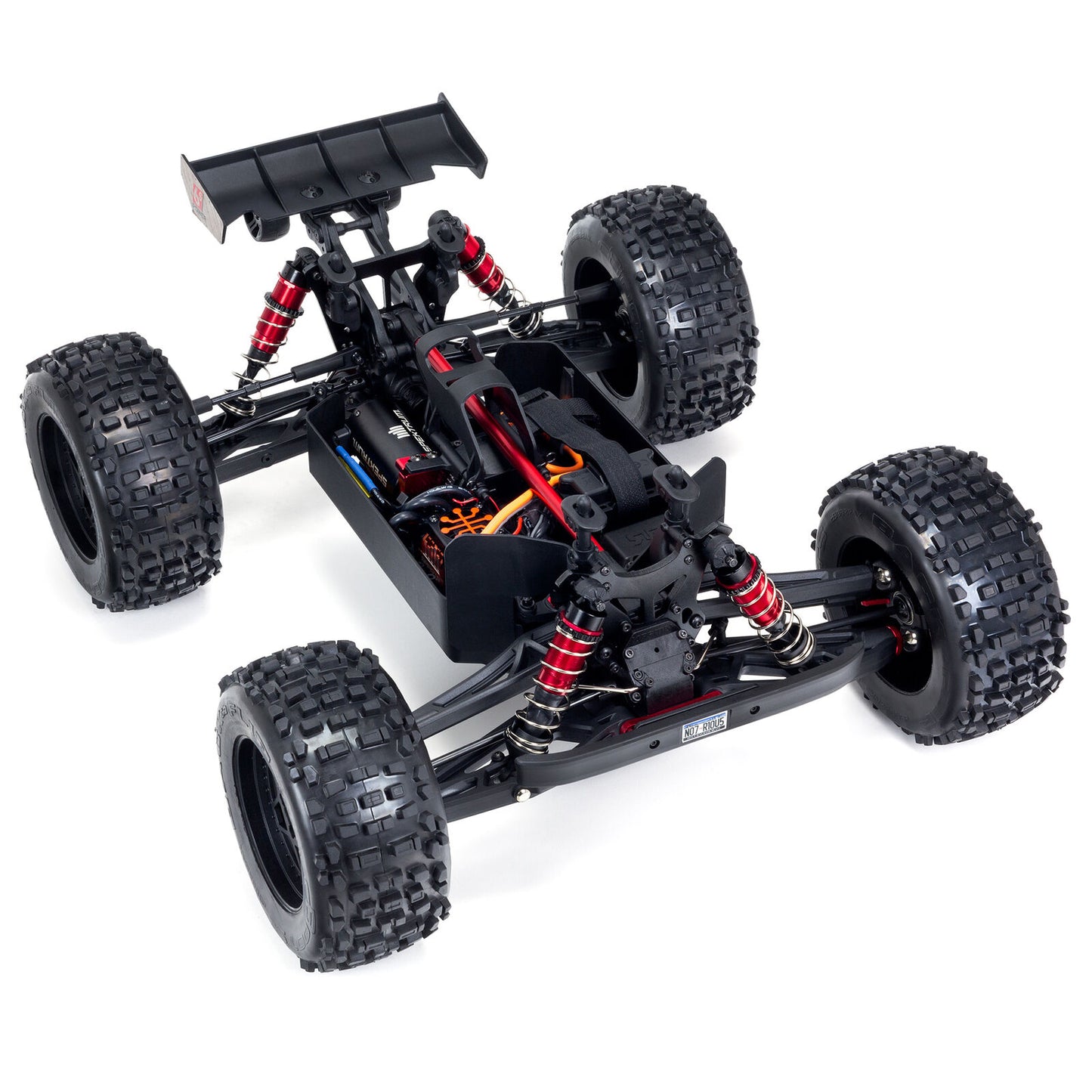 ARRMA 1/8 Notorious 6S V5 4WD BLX Stunt RC Truck with Spektrum Firma RTR (Transmitter and Receiver Included, Batteries and Charger not included)