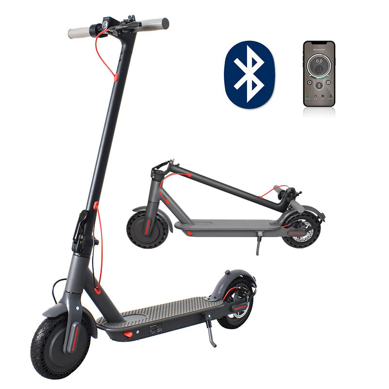 A6 350W 30kM/H 10Ah Electric Scooter Black by Super Wing